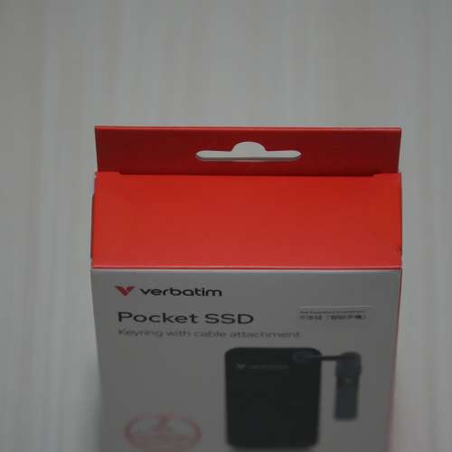 【全新未開｜有保養】Verbatim USB 3.2 Gen2 USB-C Pocket SSD 2TB (附匙扣式USB-C ...