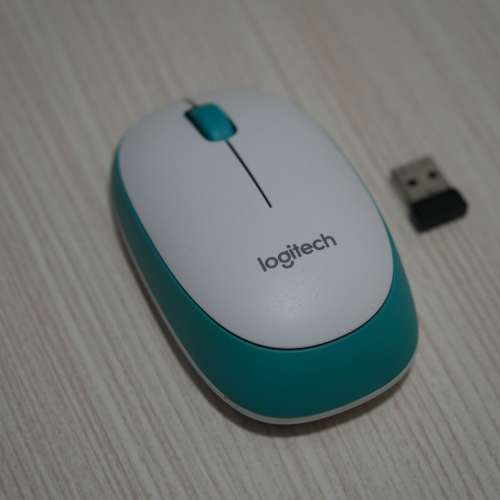 【外觀良好】Logitech MK245 Nano 無線鍵盤滑鼠組合 （白色）