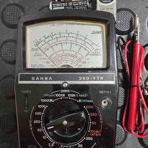 * Sanwa * 三和 * 全日本制 * 舊装 * 懷舊 * 指針 * 萬用電表 *