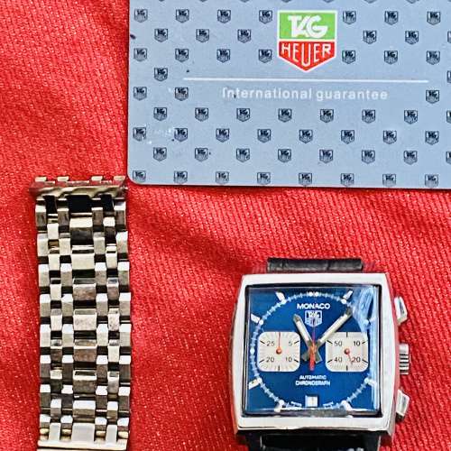 豪華Tag-Heuer Monaco automatic chronograph