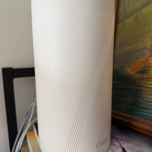 95% New 行貨 TP-Link Deco BE85 BE22000 三頻 Mesh WiFi 7 Router (2件裝) netgea...