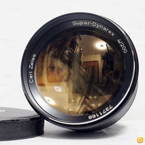 Carl Zeiss Super Dynarex 200mm f4, Germany (非常新淨)
