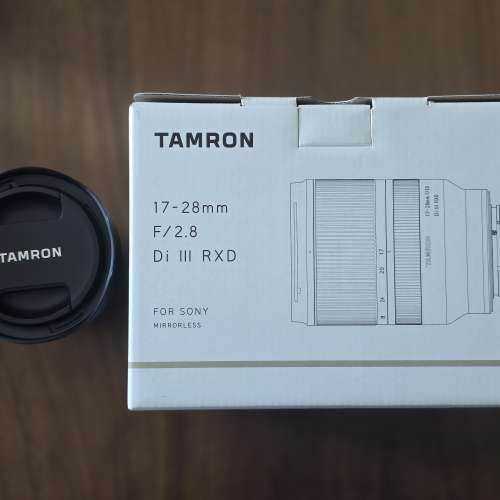 Tamron 17-28mm F2.8 Di III RXD (A046) for Sony FE