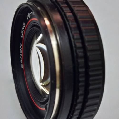 Canon 40mm F1.9(拆自Canon AF35ML菲林機) 已改M42牙(配合對焦筒用)(對焦筒另計)