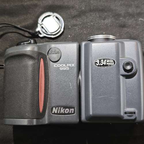 nikon 尼康 coolpix 955 ccd 功能正常 跟2電一充 送記憶卡 送讀卡器 mon有老化，正...