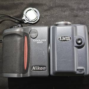 nikon 尼康 coolpix 955 ccd 功能正常 跟2電一充 送記憶卡 送讀卡器 mon有老化，正...