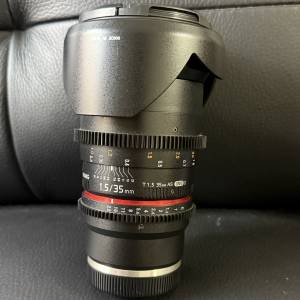 Samyang 14mm 35mm 135mm