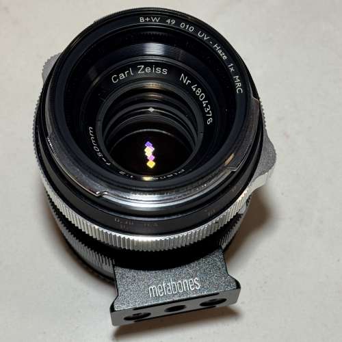 Contarex 50mm F2.0 w/ adaptor