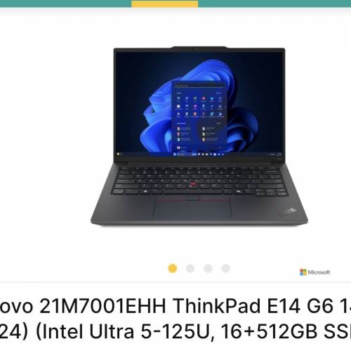 Lenovo E14 G6 全新機