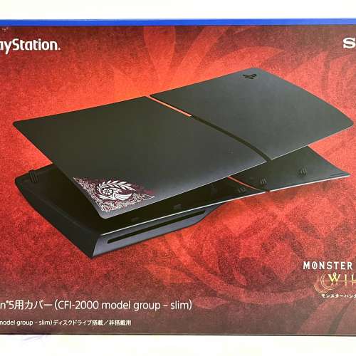 PS5 Slim 主機 護蓋 Monster Hunter Wilds 魔物獵人 荒野 限定版 限量版 PlayStati...