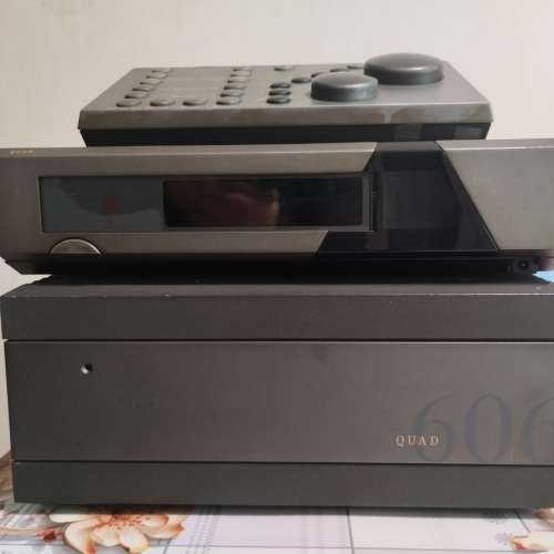Quad  606 Amp & Quad 66 Preamp 英國Quad套裝連搖控 not Accuphase Denon Marantz...