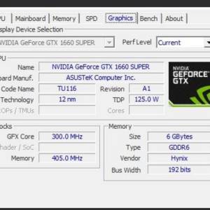 AUSU TUF 1660 Super 6GB OC Edition