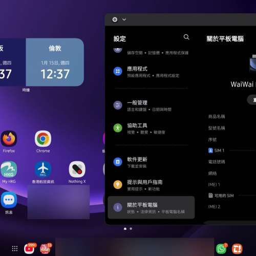 Samsung Galaxy Tab S9 FE 5G 港版行貨 6+128 (SM-X516B)