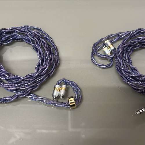 旋轉拍賣週年紫鑽認證，2026年日本品牌新作(日本耳機升級線材)(冥紫ゴーストパープ...