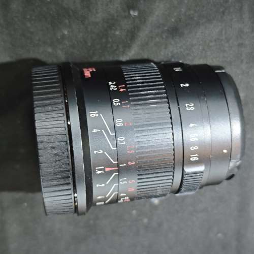 7Artisans 七工匠 55/1.4 MF FOR nikon Z 55mm 尼康  冇盒冇單冇證冇保冇罩 鏡片通...