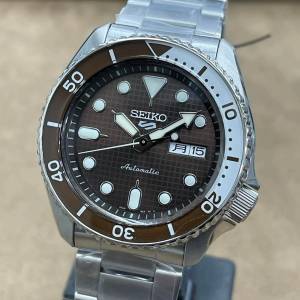 Seiko啡色錶 Seiko 5 Sports 棕色 朱古力色  精工錶 手錶 新加坡空運到港  現貨 現...