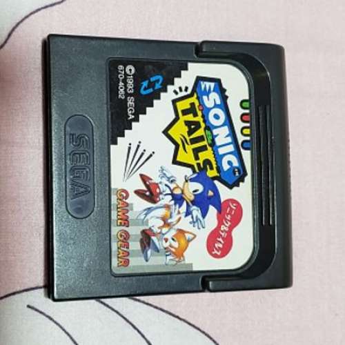 Sega Game Gear sonic game card