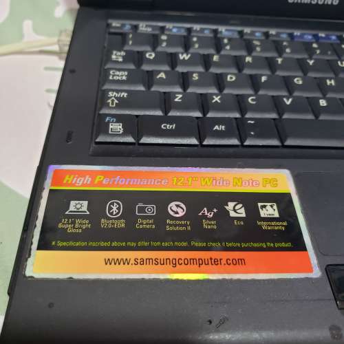 Samsung Q45C  12.1吋手提電腦 連原廠火牛，屯門良景自取，可交換其他電腦。