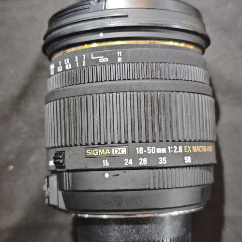 sigma 18-50/2.8 EX DC HSM MACRO 適馬 FOR  nikon 尼康 F 冇盒冇單冇保冇罩 鏡片...