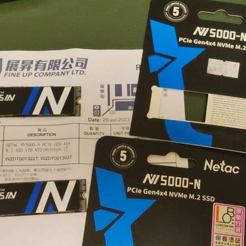 Netac NV-5000-N 1TB GeIL P4A 1TB PCIe Gen4x4