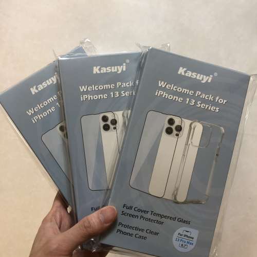 Kasuyi  iPhone 13 Pro Max 手機套(連 螢幕保護貼)