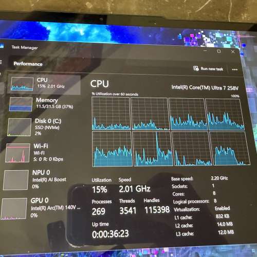 Lenovo Yoga Slim 7 14ILL10 14吋 ultra 7 258v 32gb 1gb OLED (2025) (not Thinkp...