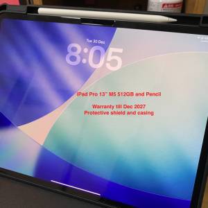 iPad Pro 13" M5 512GB Apple Care+