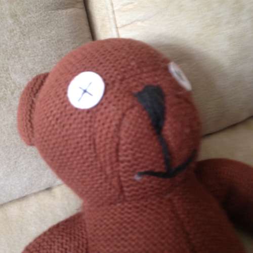 👶 Teddy Mr. Bean Home Decor Figure Toy Bear USED 玩具 👶