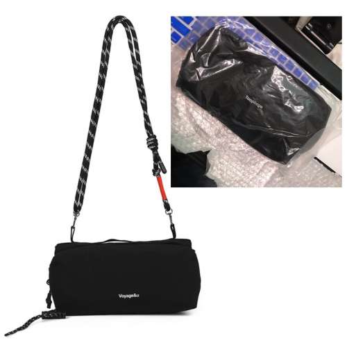 👝 Sling Pouch for mobile cross-body utility satchel Bag BLACK NEW 全新 單肩袋...