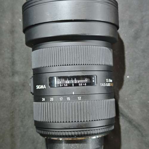 sigma 12-24 II 適馬 DG HSM 12mm 24mm 12 24 for NIKON 尼康 F 95%new 冇盒冇單冇...