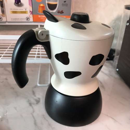 ☕️ BIALETTI Moka Mukka Express Coffee Maker Pot ITALY USED 義大利 咖啡壺 ☕️
