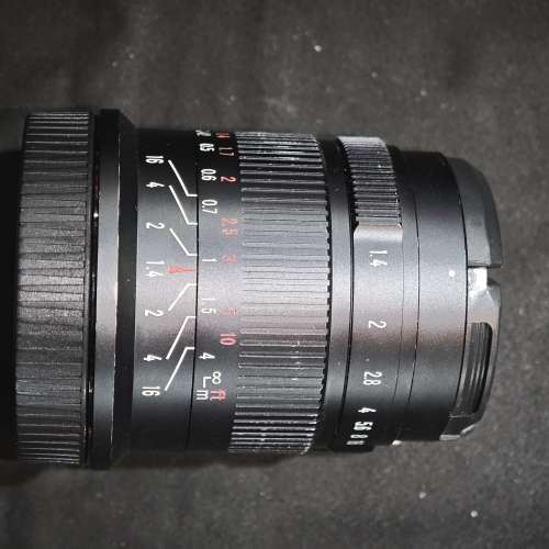 7ARTISANS 55/1.4 MF 七工匠 55mm 55 for NIKON 尼康 Z 90%new 冇盒冇單冇證 鏡片冇...