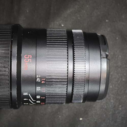 7ARTISANS 55/1.4 MF 七工匠 55mm 55 for NIKON 尼康 Z 90%new 冇盒冇單冇證 鏡片冇...