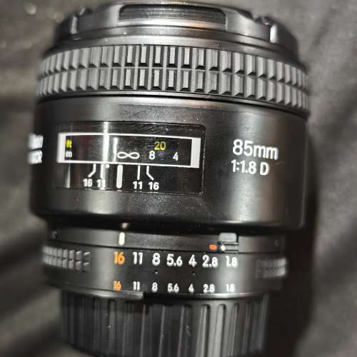 NIKON 85/1.8 AF D 尼康 85mm 85 98%以上新 冇盒冇單冇證冇罩 鏡片冇花冇霉
