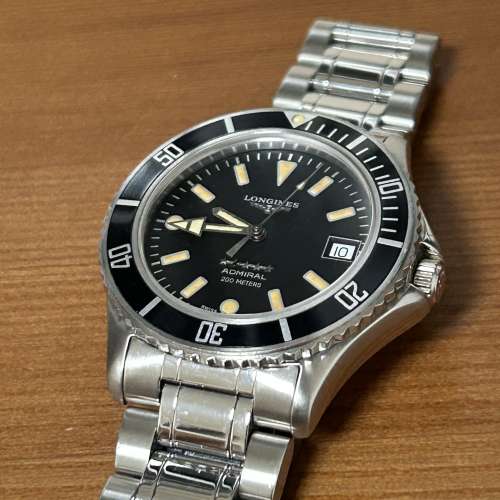 Longines admiral diver 7463 vintage 200m 極罕有浪琴五星上將潛水錶