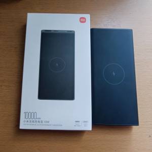 XIAOMI 小米無線充電寶10000(10W) 行動電源Wireless  Power bank   黑色