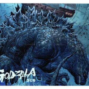 全新 Arbiter Studio ✕ Godzilla 聯名 Lunar Speed 玻璃遊戲滑鼠墊(ShipWreck)