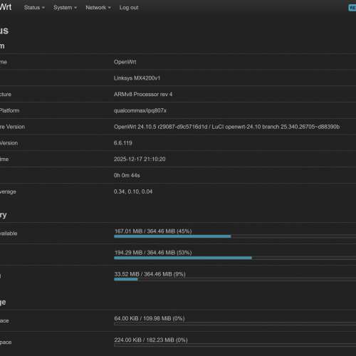 Linksys MX4200 三頻路由器 (已上Openwrt)