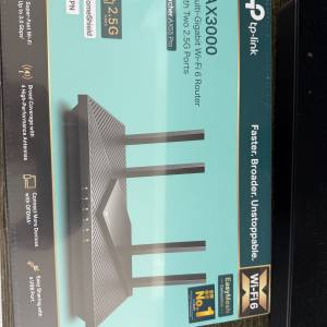 Tp link Ax55 pro WiFi 6 router