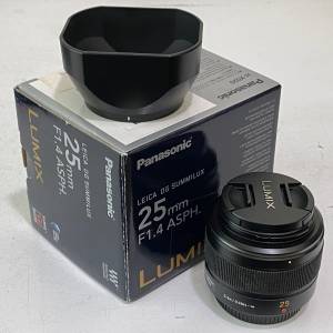 Panasonic M43 鏡 25 mm f1.4 ( 請注意 ：係第一代）