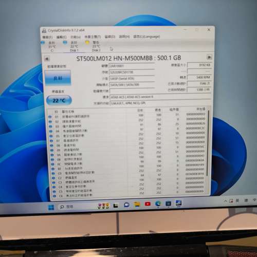 出售7個2.5吋500gb hard disk , 1月16日測試好。如圖示