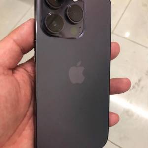 Purple - Full set 99%new iPhone 14 pro 256gb battery 91% one