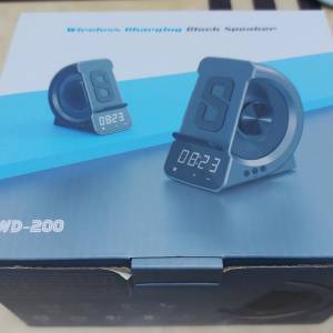 WD200 新款 創意 Charger 無缐充電器 10W 藍牙音箱 三合一 無線充 藍牙 音箱 充電座