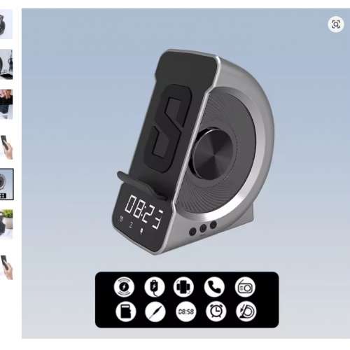 WD200 新款 創意 Charger 無缐充電器 10W 藍牙音箱 三合一 無線充 藍牙 音箱 充電座