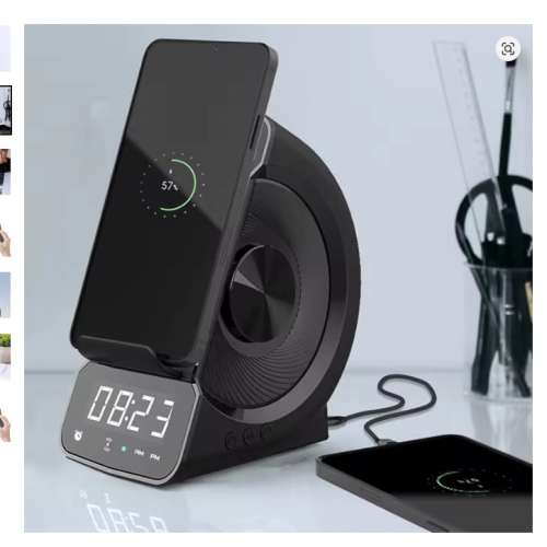 WD200 新款 創意 Charger 無缐充電器 10W 藍牙音箱 三合一 無線充 藍牙 音箱 充電座