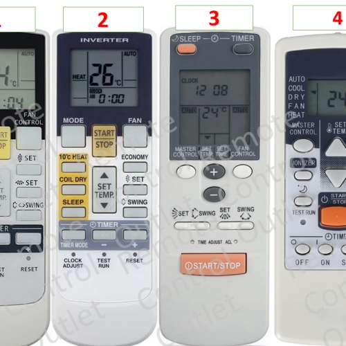 珍寶GENERAL冷氣空調代用遙控器 air con conditioner conditioning AC remote cont...