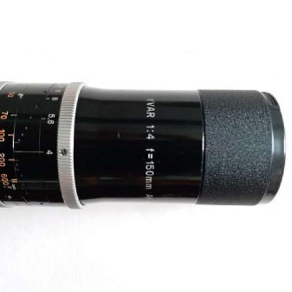 電影鏡 Kern 150mm, F4，已改Nikon mount
