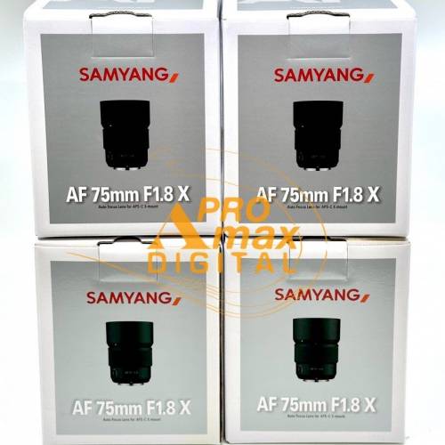 全新現貨✅ Samyang AF 75mm F1.8 X for Fujifilm Fuji X mount Lens 水貨