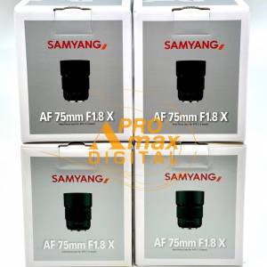 全新現貨✅ Samyang AF 75mm F1.8 X for Fujifilm Fuji X mount Lens 水貨