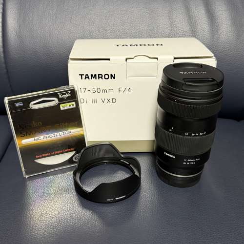Tamron 17-50mm F4 Di III VXD Sony E-Mount with Kenko Filter
